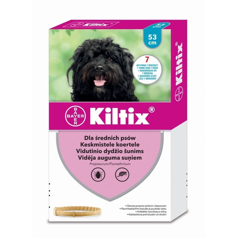 Kiltix pretblusu kaklasiksna suņiem 53 cm